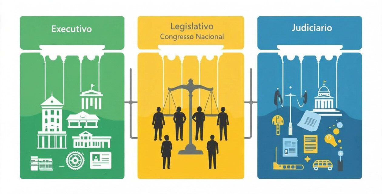 Os Três Poderes e você: como o Executivo, o Legislativo e o Judiciário afetam sua vida todo dia — e como se relacionam entre si