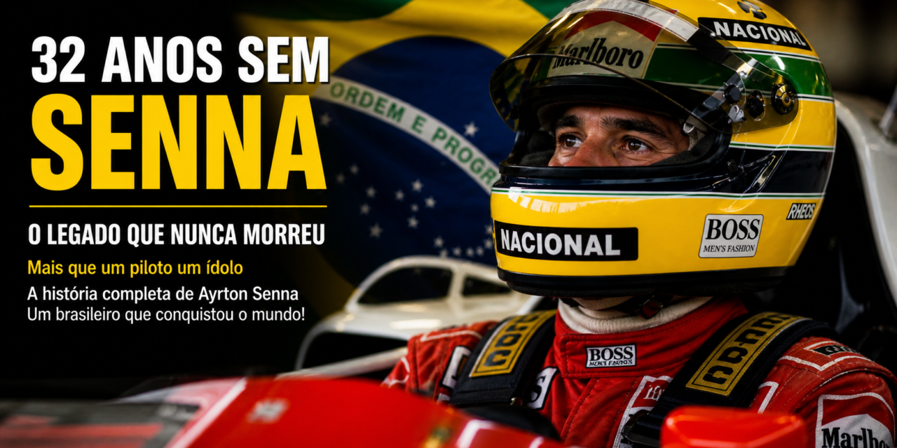 32 anos sem Ayrton Senna: da infância em São Paulo ao mistério de Ímola