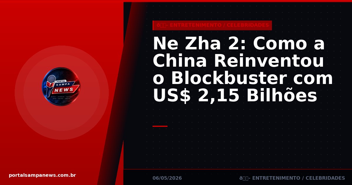 Ne Zha 2: Como a China Reinventou o Blockbuster com US$ 2,15 Bilhões
