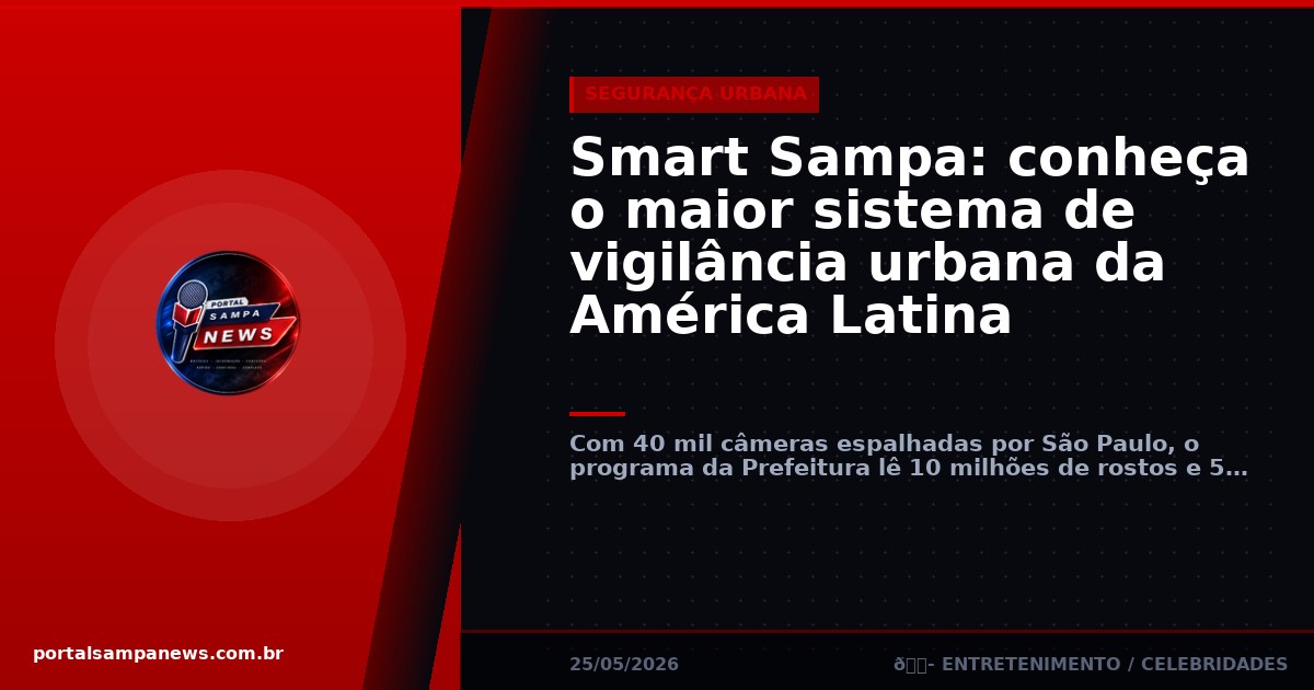 Smart Sampa: conheça o maior sistema de vigilância urbana da América Latina