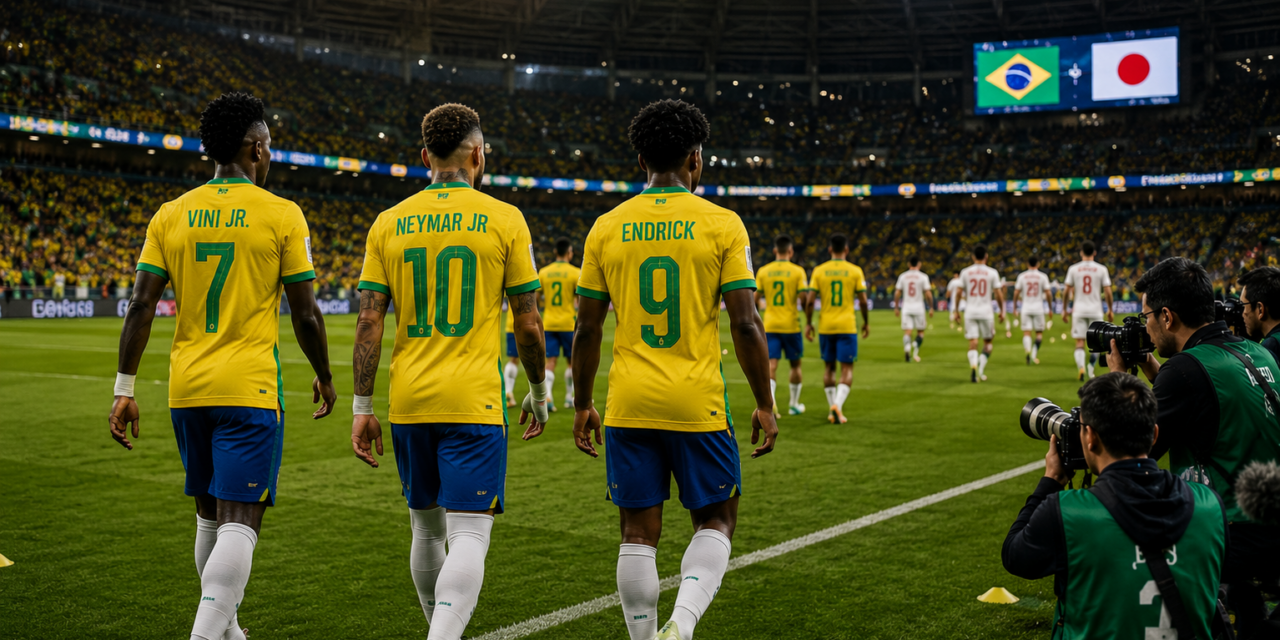 Está definido: Brasil enfrenta o Japão nos 16-avos da Copa 2026