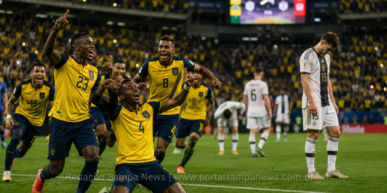 As zebras da rodada: Equador derruba a Alemanha na Copa 2026