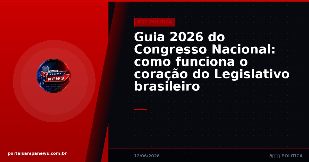 Guia 2026 do Congresso Nacional: como funciona o coração do Legislativo brasileiro